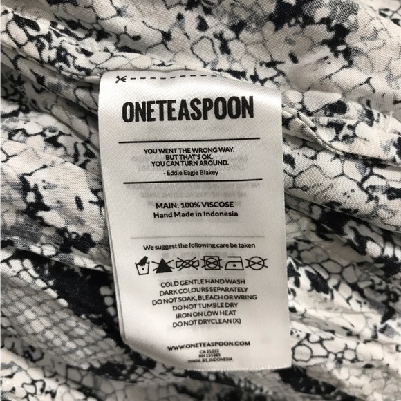 One Teaspoon Snake Pit Harem Pants - Picture 8 of 9